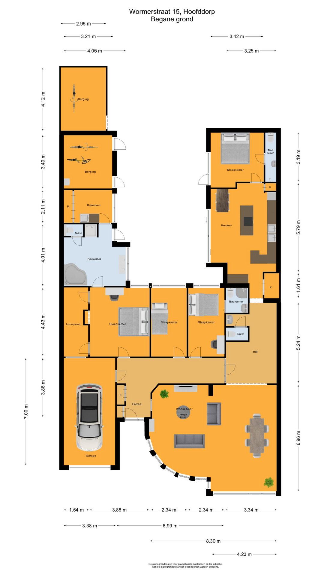 Wormerstraat 15 , 2131 AX Hoofddorp map