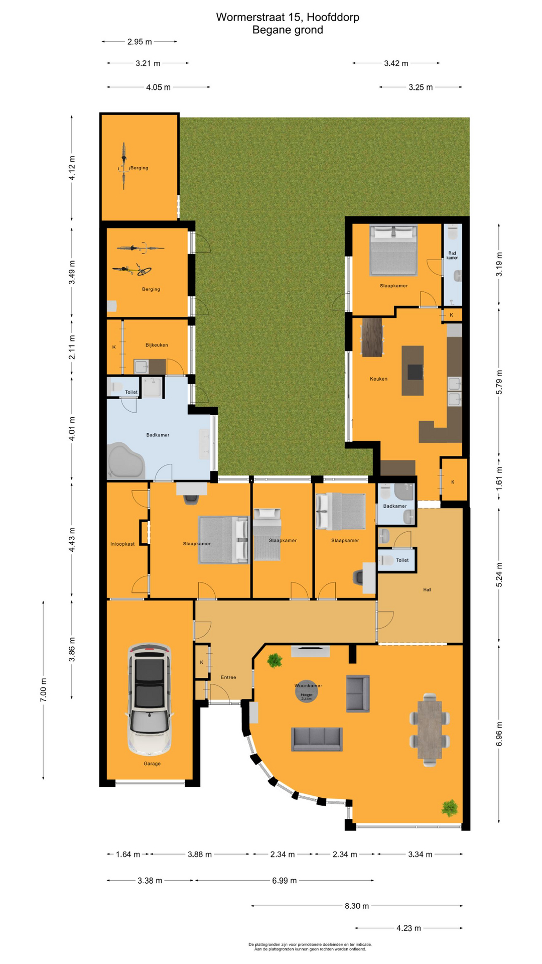 Wormerstraat 15 , 2131 AX Hoofddorp map